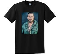 Tom Hardy T Shirt Hot Sexy Cute Photo Poster tee Black 3XL