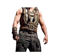 Tom Hardy The Dark Knight Rises Bane - Chaleco de piel sintética - - Medium