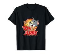 Tom & Jerry Vintage Cartoon Animación Comedia PAPL2330 Camiseta
