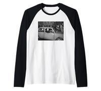 Tom Jones Cantante en su Coche 1973 Camiseta Manga Raglan