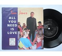 Tom Jones - Jones, Tom All You Need Is Love 7" Zomba CHILD93 EX/EX 1993 picture sleeve