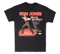 Tom Jones - Live in Las Vegas t-Shirt Black XL