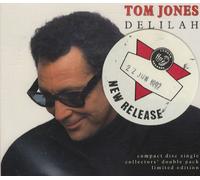 TOM JONES - TOM JONES. DELILAH. RARE 1992 7 TRACK LIMITED EDITION CD SINGLE SET.