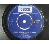 Tom Jones - TOM JONES - GREEN GREEN GRASS OF HOME - 7" VINYL