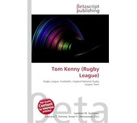 Tom Kenny (Rugby League): Rugby League, Footballer, England National Rugby League Team