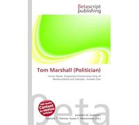 Tom Marshall (Politician): Corner Brook, Progressive Conservative Party of Newfoundland and Labrador, Humber East