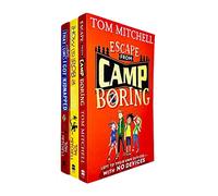 Tom Mitchell 3 Books Collection Set (How to Rob a Bank, That Time I Got Kidnapped & Escape from Camp Boring)