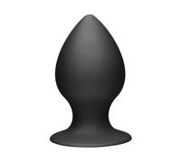 Tom of Finland Xl Plug Anal Silicona 460 G, negro