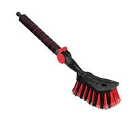 ToM PaR Cepillo de Lavado I Cepillo de Agua I con Toma de Agua I Grifo de Apertura rápida I Cerdas tupidas I Mango cómodo I Coche I Jardín I Paneles fotovoltaicos I Longitud: 54 cm I Rojo