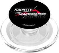 Tom Petty Long After Dark Logo Letras Blancas PopSockets PopGrip para MagSafe