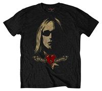 Tom Petty & the Heartbreakers - T-Shirt # L Black Unisex # Shades & Logo