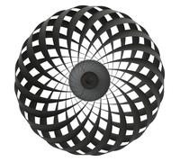 Tom Rossau TR5, lámpara de pared, abedul - negro - 60 cm