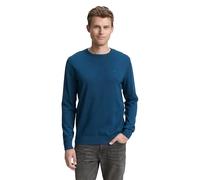 TOM TAILOR 1012819 Pull-Over, 27949-Ultra Marine Blue Melange, XXS Hombre, 27949 - Ultra Marine Blue Melange, XS