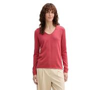 TOM TAILOR 1012976 Suéter, 11016 - Berry Red, L para Mujer