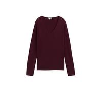 TOM TAILOR 1012976 Suéter, 16427 - Bordeaux Red, L para Mujer