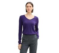 TOM TAILOR 1012976 Suéter, 36518 - Cosmic Violet, M para Mujer