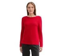 TOM TAILOR 1016350 Suéter, 36494 - Crimson, XXS para Mujer