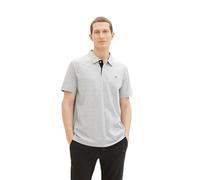 TOM TAILOR 1031006 Polo, 12035 Grey Heather Melange., S para Hombre