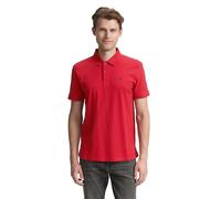 TOM TAILOR 1031006 Polo, 12830 - Samba Red, M para Hombre