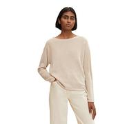 TOM TAILOR 1033125 Jersey, 30438 - Beige Bubble Structure, S