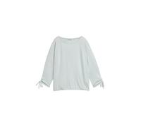 TOM TAILOR 1035680 Camiseta, 38536-Small Mint White Stripe, M Mujeres