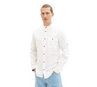TOM TAILOR 1036214 Camisa, 10332 Off White, XL para Hombre