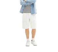 TOM TAILOR 1036290, Bermudas de Mezclilla Hombre, 10101 - White Denim, 33