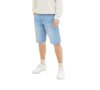 TOM TAILOR 1036290, Bermudas de Mezclilla Hombre, 10118 - Used Light Stone Blue Denim, 30