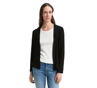 TOM TAILOR 1036778, Camiseta de Manga Larga, Mujer, Negro (Black 29999), M