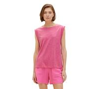 TOM TAILOR 1036779 Camiseta sin Mangas, 31647-Nouveau Pink, M para Mujer