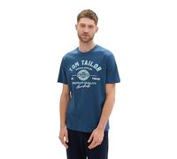 TOM TAILOR 1037735 Camiseta, 26779-Nighttime Blue, XL Hombres