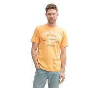 TOM TAILOR 1037735 Camiseta, 37103 Peachy Orange, XXL Hombres