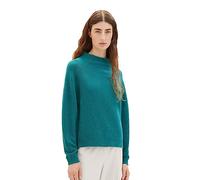 TOM TAILOR 1037742 Suéter, 32402-Ever Green Melange, L para Mujer