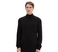 TOM TAILOR 1038241 Cosy-Jersey de Punto con Cuello de Tortuga, 29999-Black, XL para Hombre