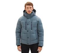 TOM TAILOR 1038935 Chaqueta, 32506-Dusty Dark Teal, S para Hombre