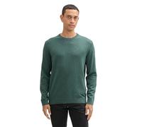 TOM TAILOR 1039805 Suéter pulóver, 30358-Green Dust Melange, L para Hombre
