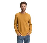 TOM TAILOR 1039805 Suéter pulóver, 36292-mustard Melange, XL para Hombre