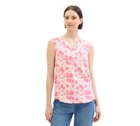 TOM TAILOR 1040317 Blusas Top con Estampado, 35292-Pink Small Floral Design, 44 para Mujer