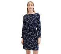 TOM TAILOR 1040358 Vestido, 34749-Navy Minimal Print, 46 para Mujer