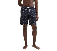TOM TAILOR 1040974 Bañador Corto, 35024 - Diseño de Verano de Coral Azul Marino, XL para Hombre