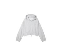 TOM TAILOR 1041064 Chaqueta Deportiva, 15398-Light Stone Grey Melange, 164 para Niñas