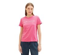 TOM TAILOR 1041288 Camiseta, 15799-Carmine Pink, S para Mujer