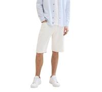 TOM TAILOR 1041422, Bermudas Jeans Hombre, 10101 - White Denim,