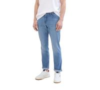 TOM TAILOR 1041425, Josh Vaqueros Ajustados Regular Elásticos Hombre, Azul (10280 - Light Stone Wash Denim), 30W / 32L