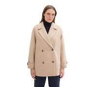 TOM TAILOR 1041492 Chaqueta, 35746-Soft Ivory Melange, XXL para Mujer