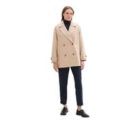 TOM Tailor 1041492, Chaqueta Mujer, 35746 - Soft Ivory Melange, M