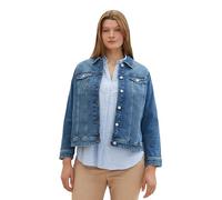 TOM TAILOR 1042191 Chaqueta de Jean, 10110 Blue Denim-Juego de Mesa, 46 para Mujer