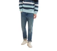 TOM TAILOR 1042340 Josh Regular Slim Jeans, 10113-Clean Mid Stone Blue Denim, 33W x 34L para Hombre