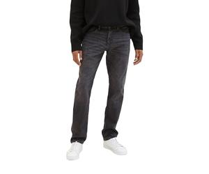TOM TAILOR 1042340 Josh Regular Slim Jeans, 10250-used Dark Stone Black Denim, 34W x 36L para Hombre
