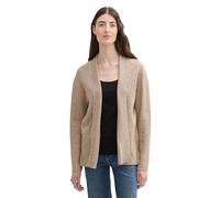 TOM TAILOR 1042994 Cárdigan de Punto, 14854-Blush Grey Melange, XL para Mujer